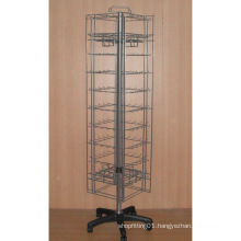 Four Sides Metal Floor Rotating Hook Stand (PHY2001)